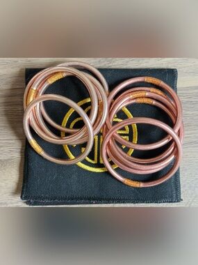 BudHaGirl AWB bangle bracelets (all weather bangles)- 11 total